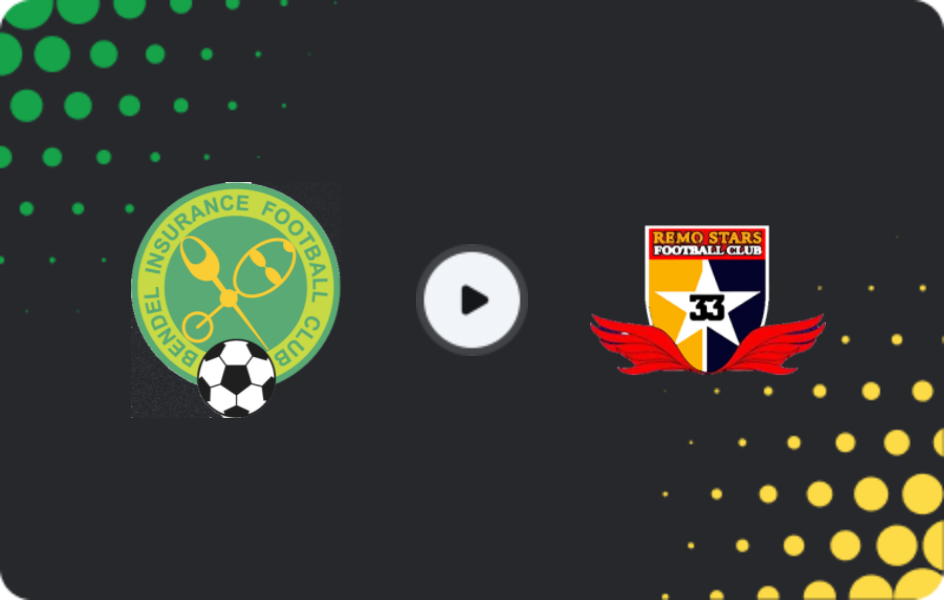 Where to watch Bendel Insurance — Remo Stars, NPFL, 24.05.2026