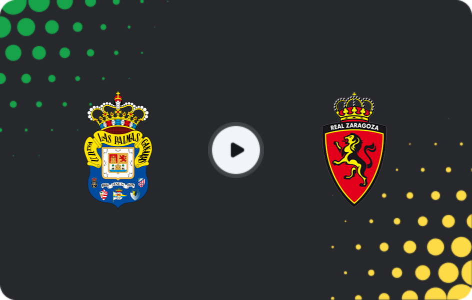 Where to watch Las Palmas — Real Zaragoza, Segunda, 24.05.2026
