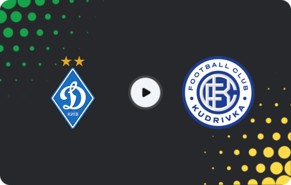 Where to watch Dynamo Kyiv — Kudrivka, Premier League, 29.05.2026