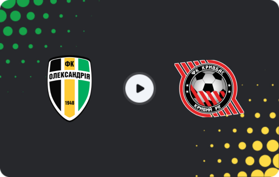 Where to watch Oleksandria — Kryvbas, Premier League, 29.05.2026