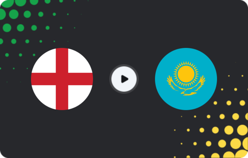 Where to watch England U21 — Kazakhstan U21, UEFA U21 Championship - Qualification, 25.09.2026
