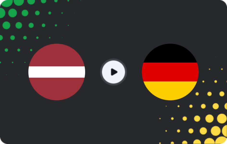 Where to watch Latvia U21 — Germany U21, UEFA U21 Championship - Qualification, 26.09.2026