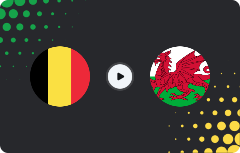 Where to watch Belgium U21 — Wales U21, UEFA U21 Championship - Qualification, 28.09.2026