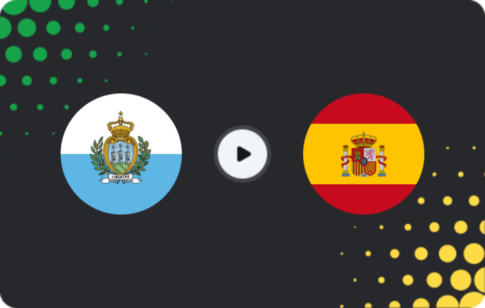 Where to watch San Marino U21 — Spain U21, UEFA U21 Championship - Qualification, 30.09.2026