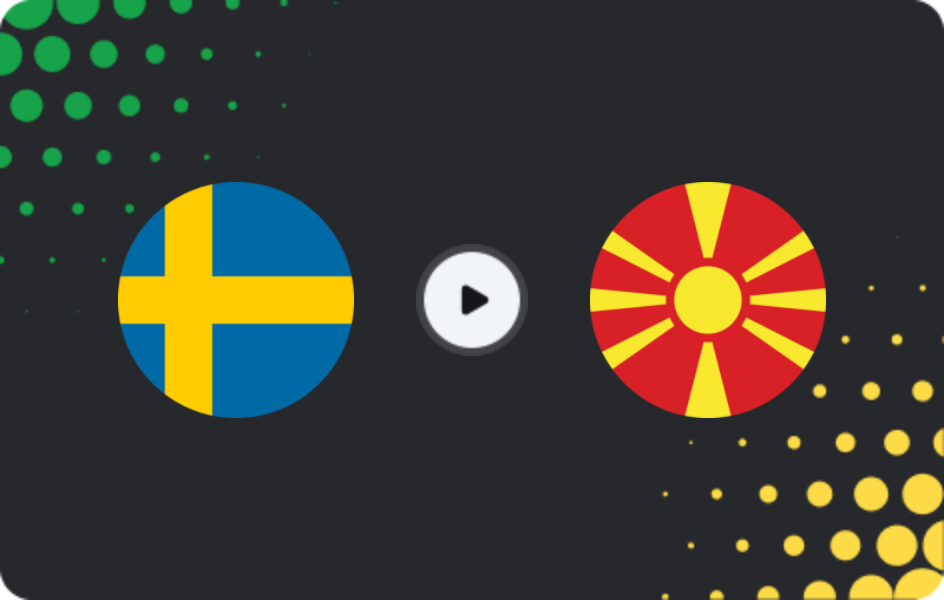 Where to watch Sweden U21 — North Macedonia U21, UEFA U21 Championship - Qualification, 05.10.2026