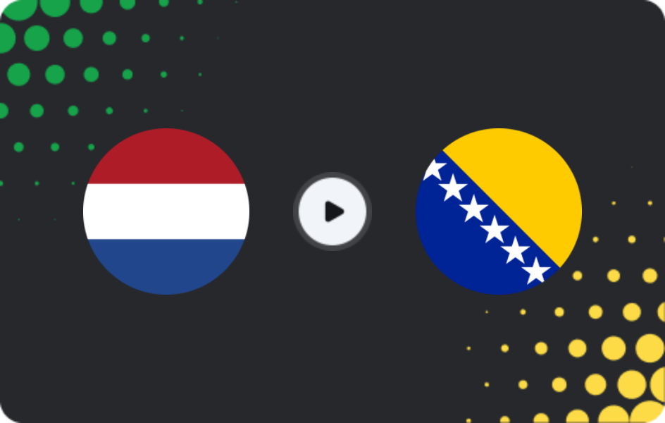 Where to watch Netherlands U21 — Bosnia-Herzegovina U21, UEFA U21 Championship - Qualification, 06.10.2026