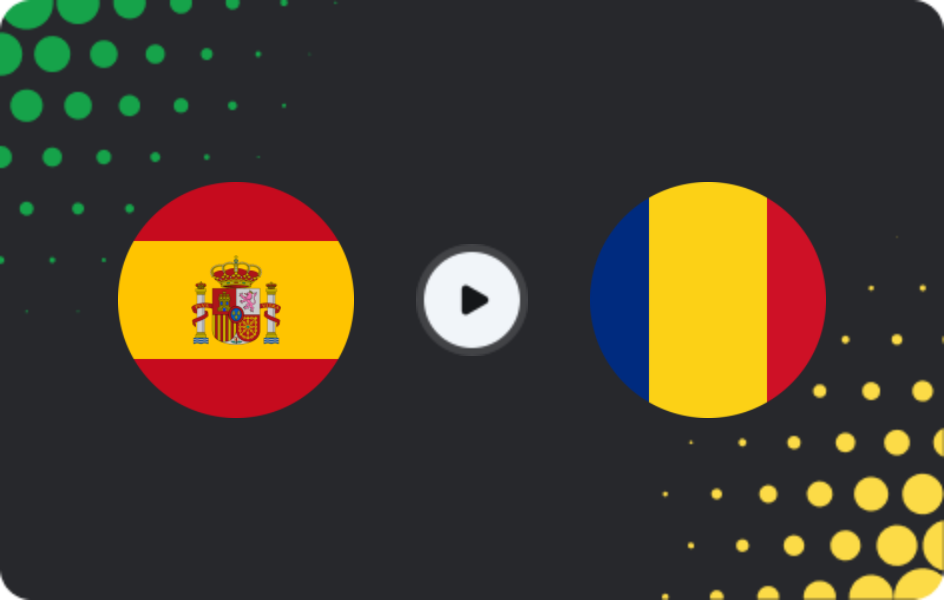 Where to watch Spain U21 — Romania U21, UEFA U21 Championship - Qualification, 06.10.2026