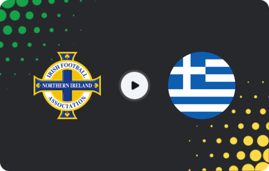 Where to watch Northern Ireland U21 — Greece U21, UEFA U21 Championship - Qualification, 06.10.2026