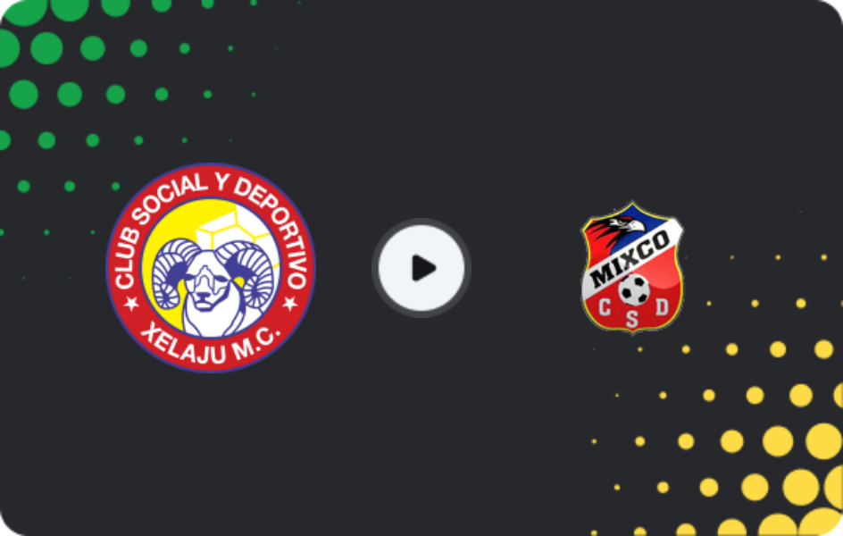 Where to watch Xelajú — Mixco, Liga Nacional, 18.10.2025