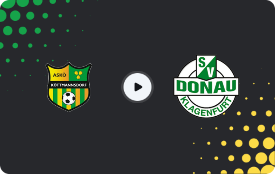 Where to watch Köttmannsdorf — Donau Klagenfurt, Landesliga - Karnten, 19.10.2025
