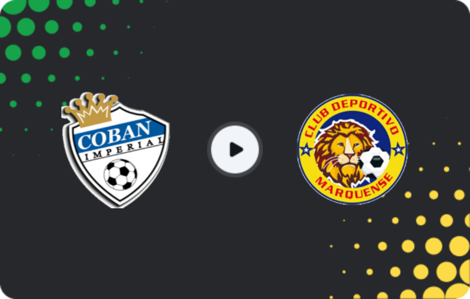 Where to watch Cobán Imperial — Marquense, Liga Nacional, 20.10.2025