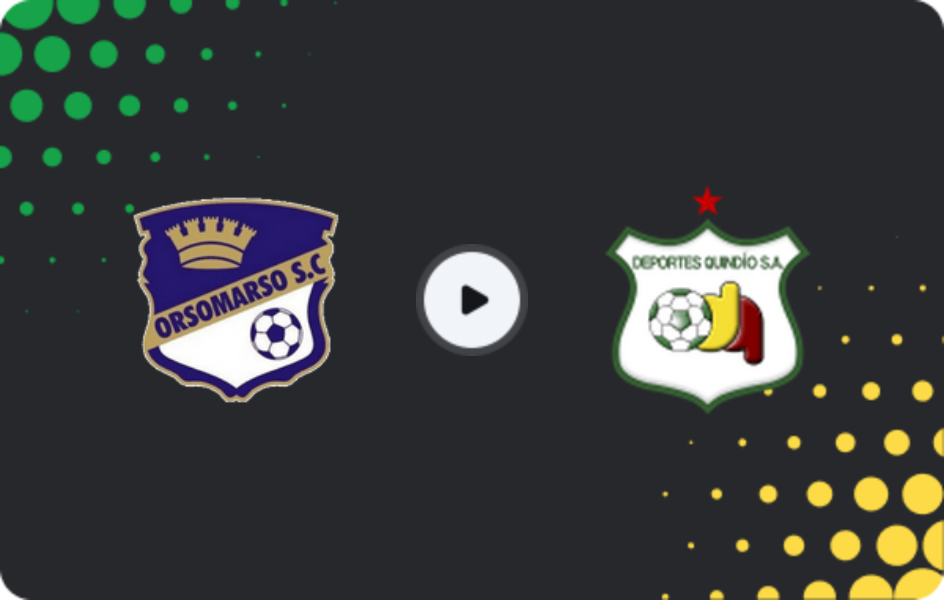 Where to watch Orsomarso — Quindio, Primera B, 20.10.2025