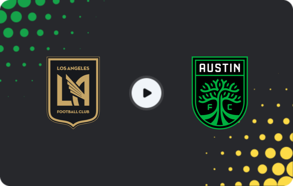 Where to watch Los Angeles FC — Austin, MLS, 30.10.2025