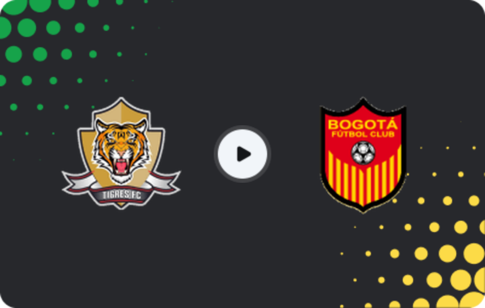 Where to watch Tigres FC — Bogota FC, Primera B, 20.10.2025