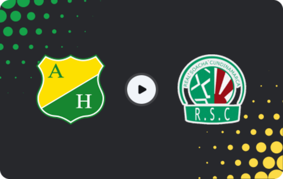 Where to watch Huila — Real Soacha, Primera B, 22.10.2025