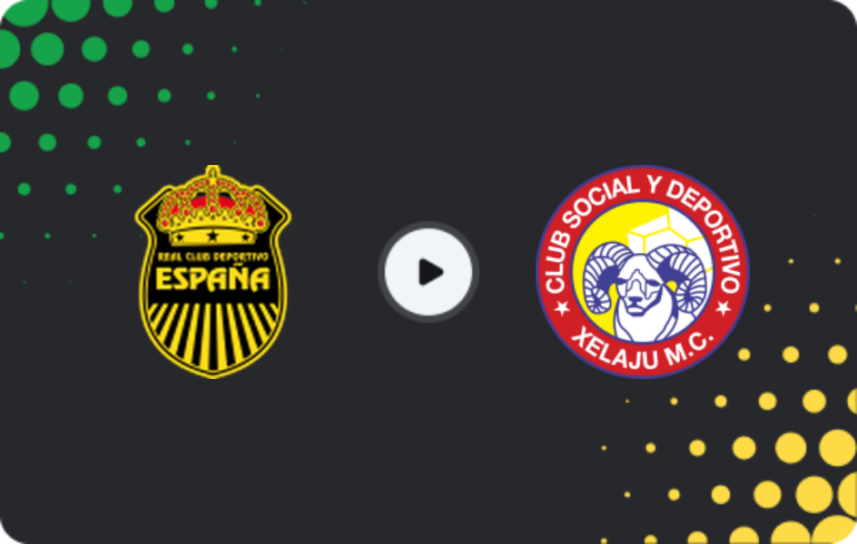 Where to watch Real Espana — Xelajú, Concacaf Central American Cup, 23.10.2025