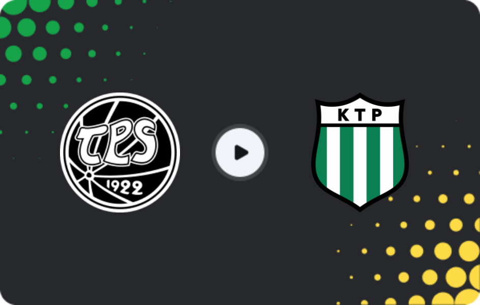 Where to watch Turku PS — Kooteepee, Veikkausliiga, 23.10.2025