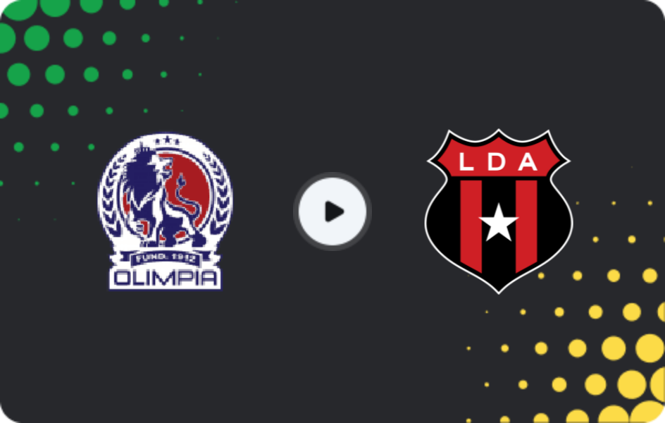 Where to watch CD Olimpia — Alajuelense, Concacaf Central American Cup, 31.10.2025