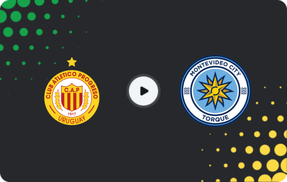 Where to watch Progreso — Montevideo City Torque, Primera División - Clausura, 01.11.2025