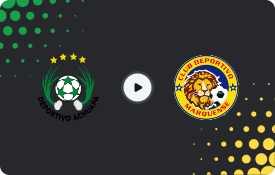 Where to watch Achuapa — Marquense, Liga Nacional, 12.11.2025