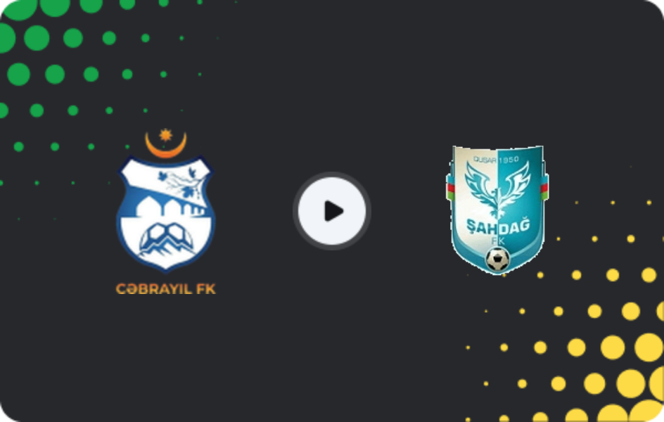 Where to watch Cəbrayıl — Şahdağ, Birinci Dasta, 23.10.2025