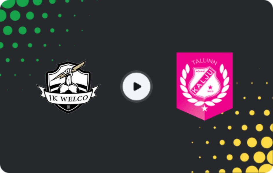 Where to watch Tartu Welco — Nõmme Kalju II, Esiliiga A, 23.10.2025