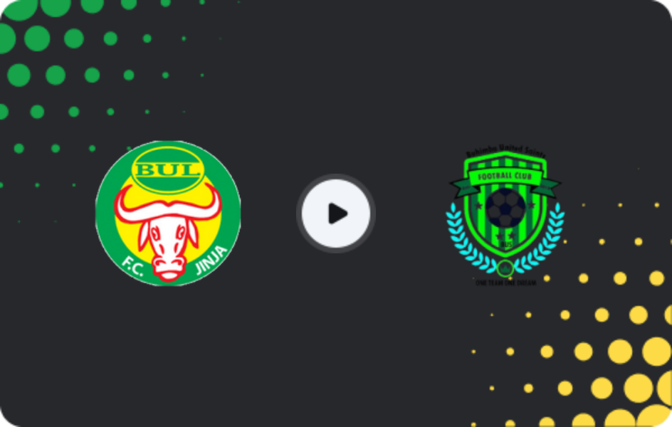 Where to watch BUL — Buhimba Saints, Premier League, 23.10.2025