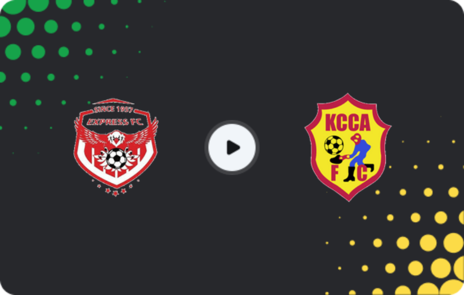 Where to watch Express — KCCA, Premier League, 23.10.2025