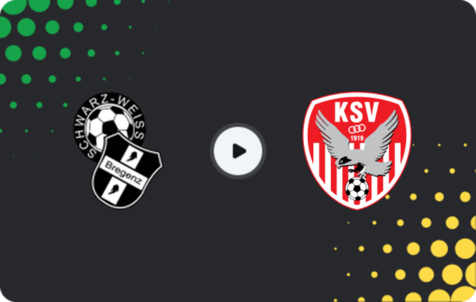 Where to watch Schwarz-Weiß Bregenz — SV Kapfenberg, 2. Liga, 24.10.2025