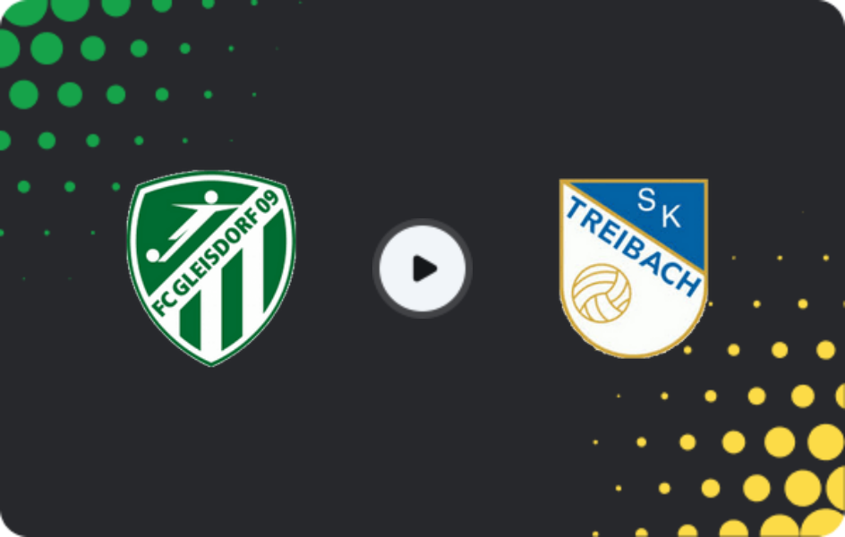 Where to watch Gleisdorf 09 — Treibach, Regionalliga - Mitte, 24.10.2025