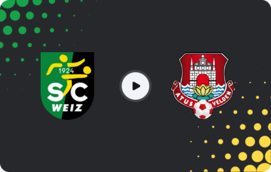 Where to watch Weiz — Velden, Regionalliga - Mitte, 24.10.2025