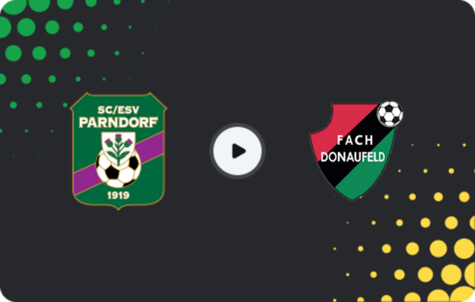 Where to watch Parndorf — Fach-Donaufeld, Regionalliga - Ost, 24.10.2025
