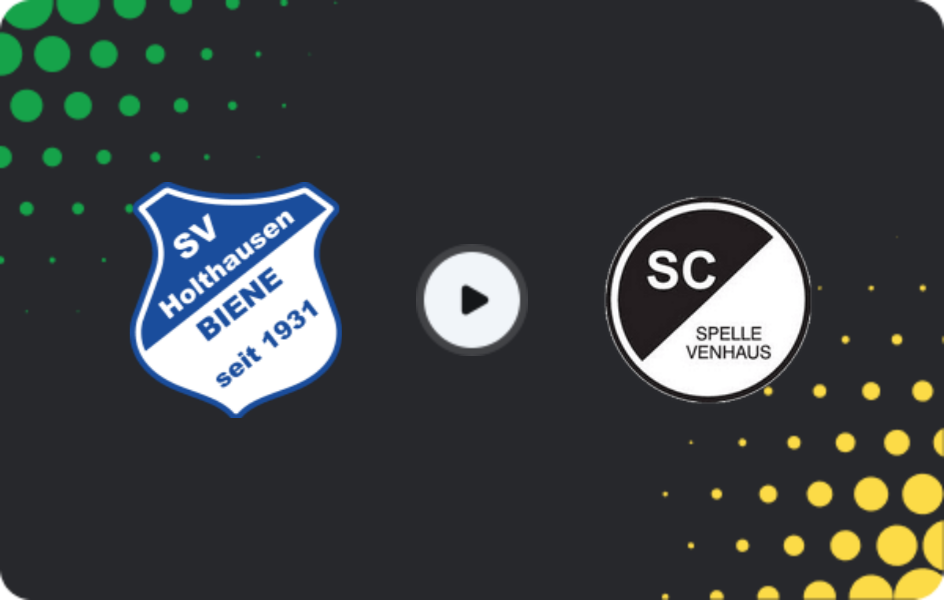 Where to watch Holthausen-Biene — Spelle-Venhaus, Oberliga - Niedersachsen, 18.03.2026