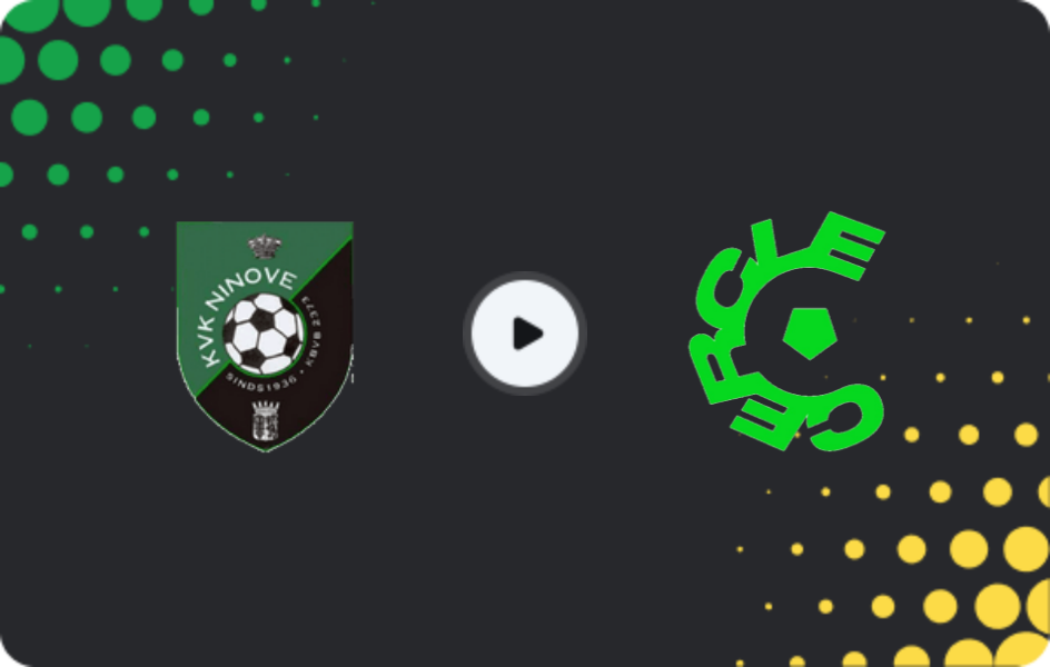 Where to watch Ninove — Cercle Brugge II, First Amateur Division, 24.10.2025