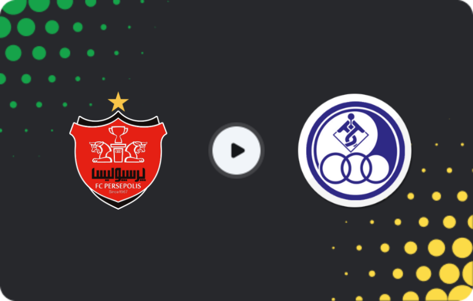 Where to watch Persepolis — Esteghlal Khuzestan, Persian Gulf Pro League, 07.11.2025