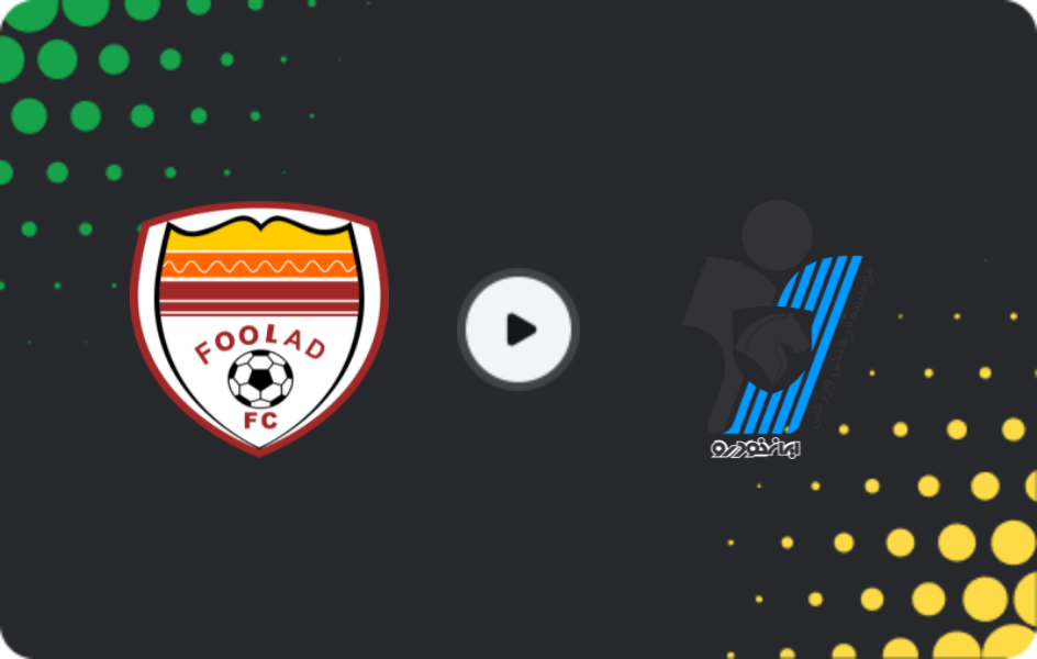 Where to watch Foolad FC — Paykan, Persian Gulf Pro League, 07.11.2025