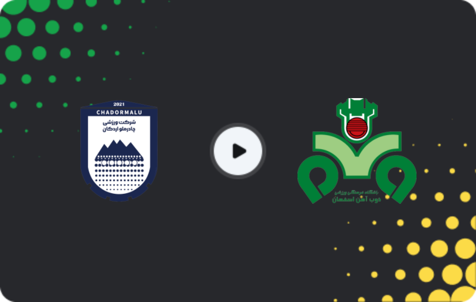 Where to watch Chadormalu SC — Zob Ahan, Persian Gulf Pro League, 04.12.2025