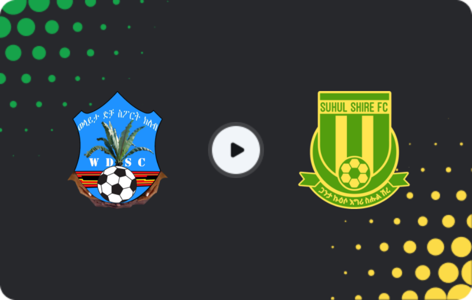 Where to watch Welayta Dicha — Suhul Shire, Premier League, 05.12.2025