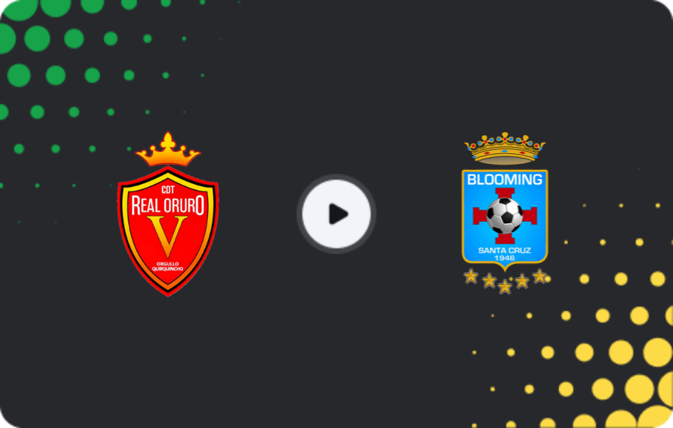 Where to watch Real Oruro — Blooming, Primera División, 06.12.2025
