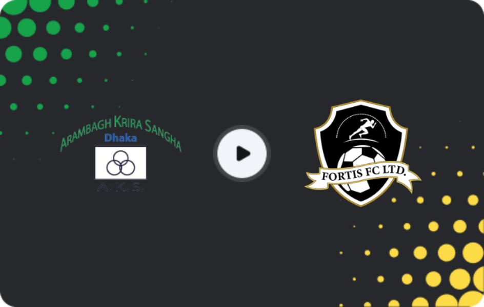 Where to watch Arambagh — Fortis, Federation Cup, 16.12.2025