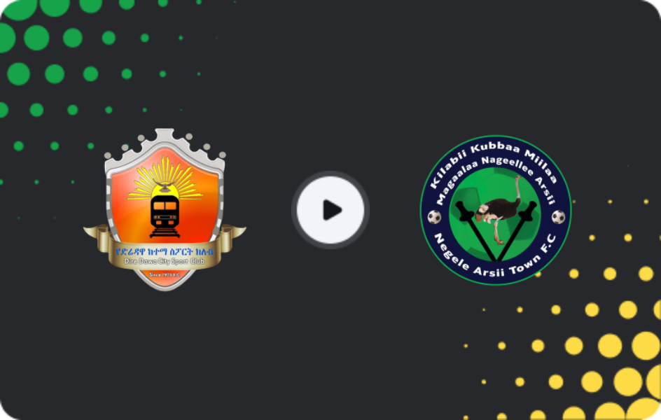 Where to watch Dire Dawa Kenema — Negelle Arsi, Premier League, 29.12.2025