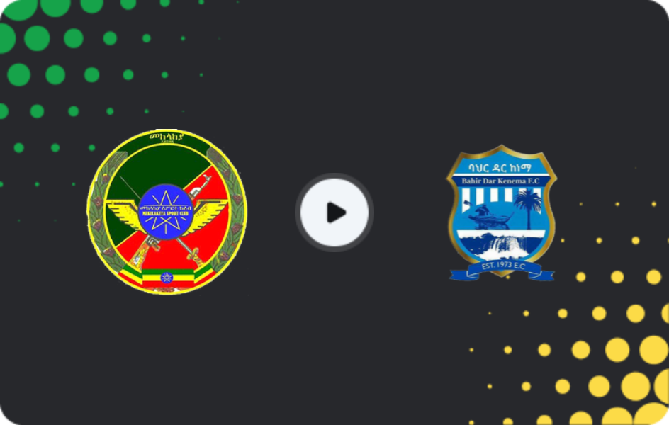 Where to watch Mekelakeya — Bahir Dar Kenema, Premier League, 10.01.2026