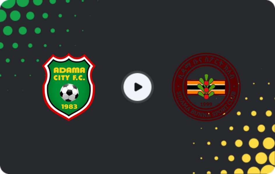 Where to watch Adama Kenema — Sidama Bunna, Premier League, 16.01.2026