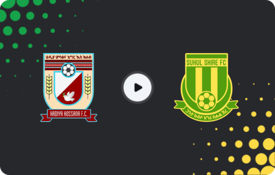 Where to watch Hadiya Hosaena — Suhul Shire, Premier League, 16.01.2026