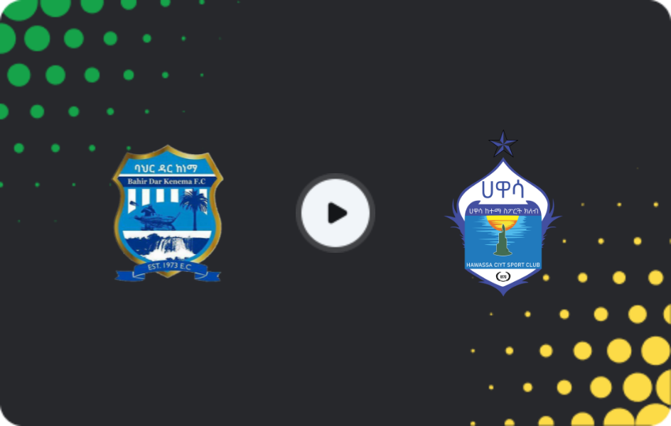 Where to watch Bahir Dar Kenema — Awassa Kenema, Premier League, 25.01.2026