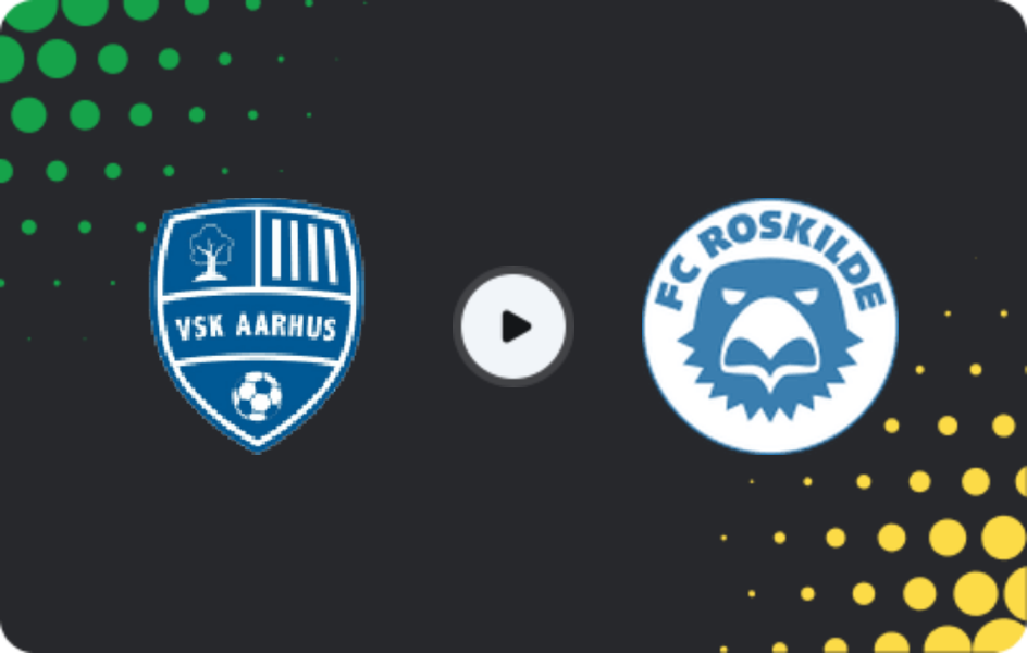 Where to watch VSK Århus — Roskilde, 2nd Division - Group 1, 25.10.2025