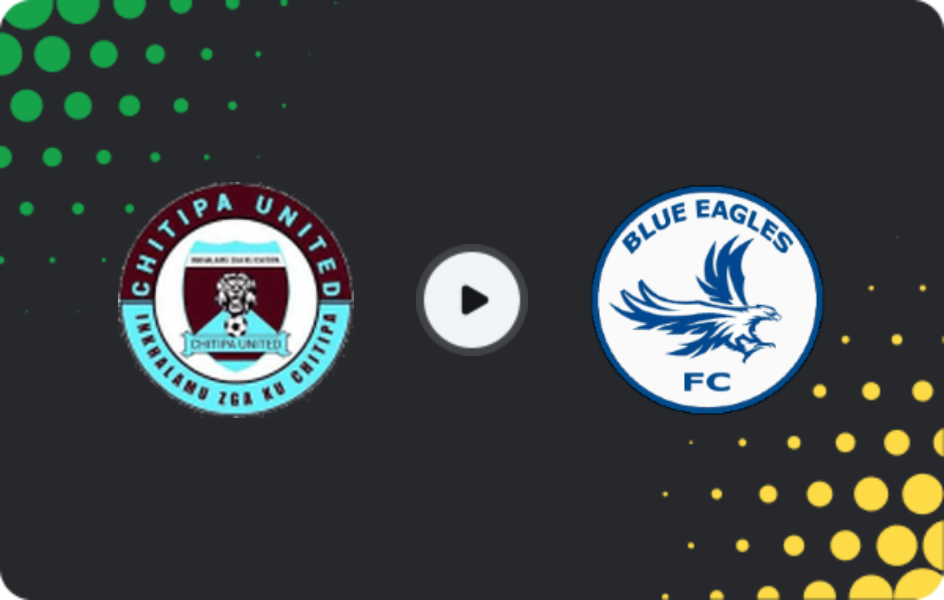 Where to watch Chitipa United — MAFCO, Super League, 25.10.2025