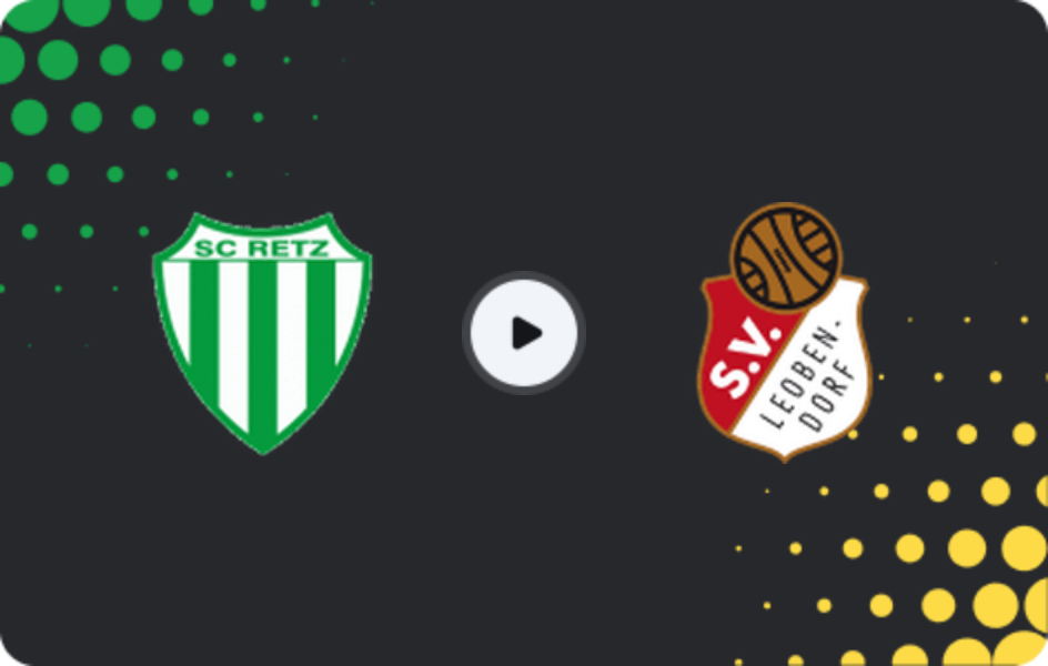 Where to watch Retz — Leobendorf, Regionalliga - Ost, 25.10.2025