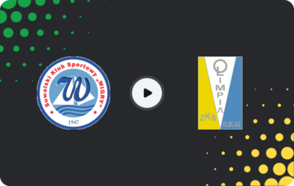 Where to watch Wigry Suwałki — Olimpia Elbląg, III Liga - Group 1, 25.10.2025