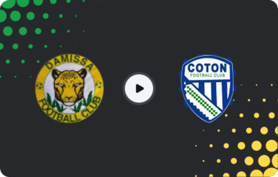 Where to watch Damissa — Coton Sport Ouidah, Championnat National, 25.10.2025